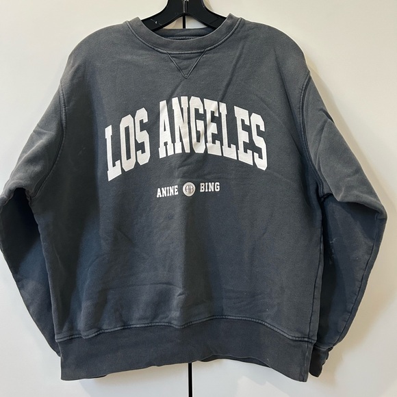 ANINE BING Ramona Los Angeles Sweatshirt Size S - Picture 2 of 13